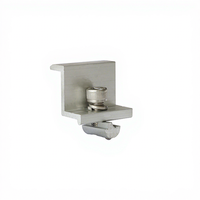 Collier de fixation en aluminium anodisé pour module solaire avec écrou coulissant 30mm 35mm 40mm, pince de fixation pour panneau PV sur rail de montage