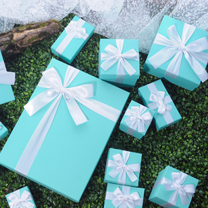 Bow-knot Wedding Baby Shower Jewelry Packaging Gift Box