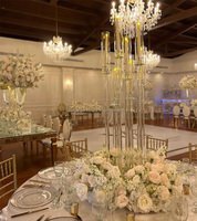 Base Florale de Décoration de Table de Mariage, Cercle Violet, Anneau Floral, Centre de Table Boule de Fleurs pour Décoration de Mariage