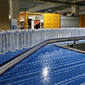 Máquina de llenado de agua embotellada de plástico PET rotativa automática 3 en 1 para agua mineral pura purificada