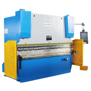 Presse plieuse hydraulique WC67Y/CNC de la machine à cintrer de plaque d'acier de 63 tonnes pour le travail des métaux