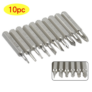 Phillips Slotted Torx Screwdriver Bits 4mm 25mm CR-V Plated For Electronics Repair - Product Image 5