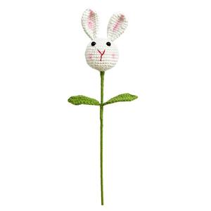 Nuevo ramo de conejos de peluche creativos, hechos a mano, producto terminado, regalo versátil para días festivos, para novia, mejor amiga - Product Image 5