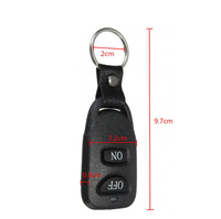 Control Remoto Inalámbrico con Chip EV1527, Código de Aprendizaje RF, Diseño de 2 y 3 Teclas, Doble Frecuencia 315MHz/433MHz para Reemplazo Universal