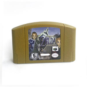 Игровая приставка <span class=keywords><strong>Legend</strong></span> of <span class=keywords><strong>Zelda</strong></span>: The Sealed Palace, золотисто-серая, ретро, версия для США, английская, 64-битный игровой картридж для N64 - Product Image 2