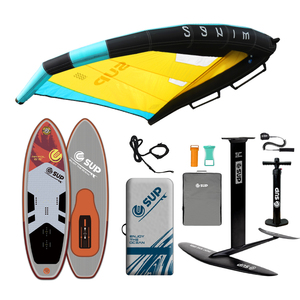 E sup isup Inflatable lướt Kit cánh lá Hội Đồng Quản trị Carbon thể thao dưới nước mái chèo Hội Đồng Quản trị lá lướt sóng lá tàu cánh ngầm - Product Image 1