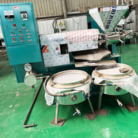Machine à Huile Multifonctionnelle 6YL 125 Très Vendue, Presse à Huile Hydraulique, Presse à Huile de Palme à Moteur Diesel Froid