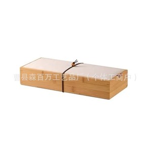 Caja de Almacenamiento de Madera Maciza Rectangular con Tapa, Caja para Joyas con Nueve Compartimentos, Caja de Regalo para Especímenes de Aceites Esenciales - Product Image 2