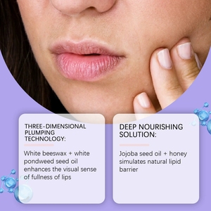 <span class=keywords><strong>Baume</strong></span> à lèvres hydratant et atténuant les ridules, saveur fruitée bio, prix usine, vente chaude, doux et portable - Product Image 6