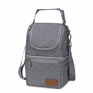 Insulated Baby Bottle Bag Multi-Function Breastmilk Cooler Bag Fit As Wine Carrier or for Milk Bottles Bag - Product Image 1
