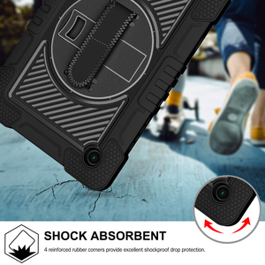 Cover posteriore per <span class=keywords><strong>Tablet</strong></span> in Silicone ibrido resistente con Design Anti-Shock per Samsung <span class=keywords><strong>Galaxy</strong></span> Tab <span class=keywords><strong>A8</strong></span> - Product Image 4