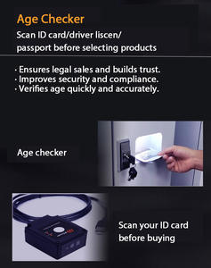 Distributeurs automatiques <span class=keywords><strong>de</strong></span> bière Vérification <span class=keywords><strong>de</strong></span> l'âge Distributeur automatique <span class=keywords><strong>de</strong></span> <span class=keywords><strong>vin</strong></span> et d'alcool Vodka à vendre - Product Image 6