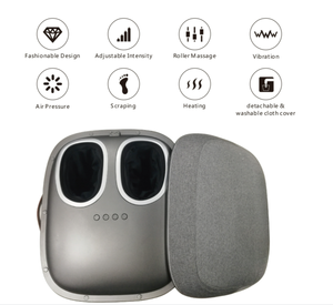 Appareil de <span class=keywords><strong>massage</strong></span> des pieds vibrant Shiatsu avec chaleur et pression d'air, contrôle par bouton facile et confortable, modèle 2025 - Product Image 3