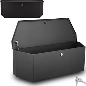 Custom 36'' * 12''*12" Trailers RV Pickup Trucks Flatbeds Tongue Storage Box Trailer Tool Box Tongue With Lock