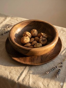 Tazón de Madera Hecho a Mano Más Vendido, Tazón para Ensaladas, Frutas y Aperitivos para el Hogar, Cocina y Comedor, Disponible al Mejor Precio del Mercado - Product Image 6