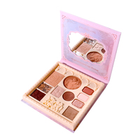 Gros papier personnalisé maquillage fard à joues bâton Palette emballage boîte fard à paupières palette boîte paquet
