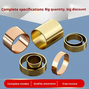 Brass/đồng đồng tay áo nối ống đồng Hoop Đồng ỐNg Lót rỗng ống đồng cho tự làm đục & dao xử lý - Product Image 5
