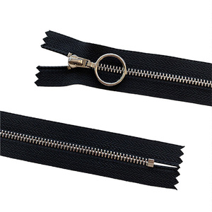 Hengda nhà máy tùy chỉnh dây kéo cho quần jean <span class=keywords><strong>6</strong></span> trong "dây kéo Runner đóng cửa 25cm gần kết thúc dây kéo kim loại - Product Image 2