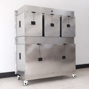 Ucuz Veteriner Kliniği Yoğun Bakım Kafesi Köpek Kulübesi Sağlam Paslanmaz Çelik Tanı ve Enjeksiyon Otomatik Şarjlı - Product Image 4
