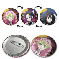 Nouveaux Pins Métalliques Anime Tendance 2026 – Badges Métalliques Durables Personnages de Dessins Animés Impression 3D/UV Faible MOQ – Vente en Gros de Pins Cadeaux Anime
