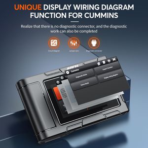 ANCEL-herramienta de diagnóstico de maquinaria de construcción para coche, escáner completo de regeneración DPF para Caterpillar <span class=keywords><strong>John</strong></span> Deere, HD3600 - Product Image 4