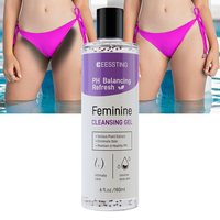 Gel Nettoyant Intime Bio aux Herbes Marque Blanche Équilibrant le PH Ingrédients Naturels Élimine les Bactéries Apaisant Adoucissant