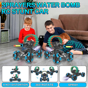 Juguete Transfronterizo para Influencers: Tanque RC <span class=keywords><strong>de</strong></span> 7 Canales con Luz y Pulverizador, Coche RC Transformable para Niños, Alcance <span class=keywords><strong>de</strong></span> 30m, Plástico - Product Image 2