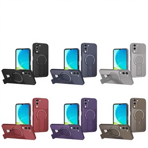 Coque antichoc à chargement magnétique sans fil Lichicase pour vivo V70 S50 Y05 Y11D avec texture fibre de carbone - Product Image 1