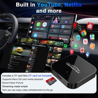 Carplay Aibox Multimedia YouTube, Caja de Streaming para Auto con Playstore, Android Magic Box para Vehículo