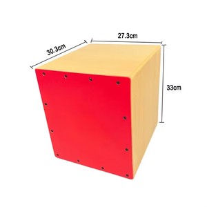 Tambor de madera para niños en caja, tambor de mano para adultos, <span class=keywords><strong>instrumento</strong></span> <span class=keywords><strong>musical</strong></span> en stock - Product Image 4