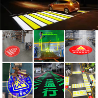 Projecteurs de signe de sécurité de 400W LED pour l'usine durable de lieu de travail de signalisation d'avertissement fortement visible