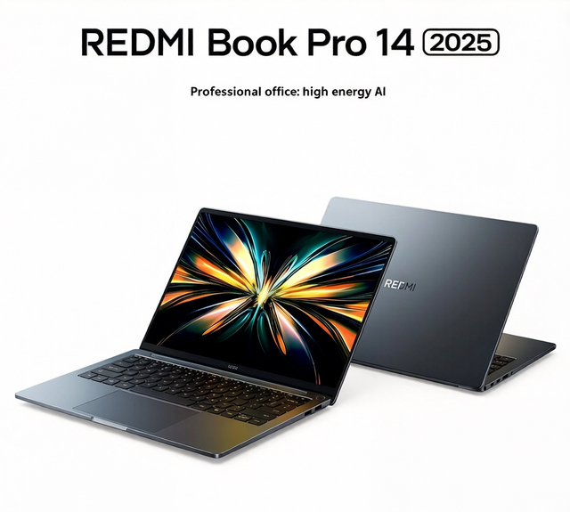 RedmiBook Pro14 2025 Intel Ultra 5/Ultra 7 ARC Graphics NPU 16/32G RAM 1T SSD 14-inch 2.8K 120Hz Windows 11 Home English 1.8kg