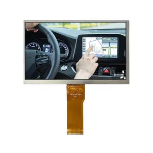 Haute résolution 7.0 "1024 (RVB) * 600 HD IPS TFT LCD Affichage pour applications automobiles