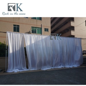 Adjustable Crossbar Pipe&Drape Adjustable <b>Backdrop</b> <b>Stand</b> Suitable Wedding Background Decor Portable Aluminum <b>Stand</b> - Product Image 3