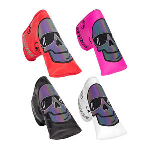 Fast Delivery Embroidery Golf Headcovers Pu Leather Golf Club <b>Covers</b> Women Magnetic <b>Putter</b> Headcover Blade - Product Image 1