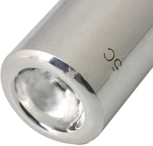 Venta al por mayor de fábrica 7C <span class=keywords><strong>5C</strong></span> 3C <span class=keywords><strong>boquilla</strong></span> de trompeta ponderada inglesa chapada en oro plateado - Product Image 4