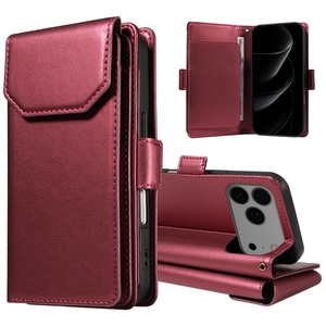 <span class=keywords><strong>Funda</strong></span> con tapa de PU multifunción, tarjetero, bolsa para teléfono para <span class=keywords><strong>iPhone</strong></span> 12/12 Pro/13/14/15 Promax/16 - Product Image 4