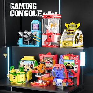 Mini 3D <span class=keywords><strong>Pluzz</strong></span> bloc de construction ensemble éducatif enfants jouet et Console cadeau décoration en plastique modè<span class=keywords><strong>le</strong></span> jouet pour ordinateur Table ornement - Product Image 6