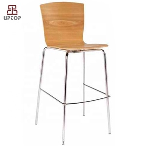 (SP-BS212) <span class=keywords><strong>Sillas</strong></span> Altas Modernas de Madera Curvada <span class=keywords><strong>para</strong></span> <span class=keywords><strong>Barra</strong></span> de Desayuno - Product Image 5