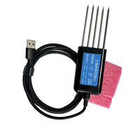 Capteur de sol USB 7-en-1 |   Mesure l'humidité, la température, l'EC, le pH et les nutriments NPK pour l'agriculture de précision et l'agriculture intelligente
