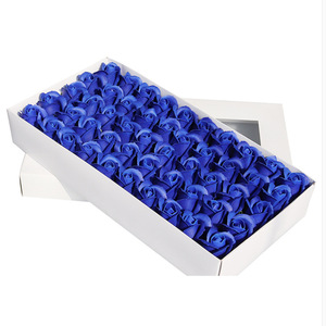 Venta al por Mayor de Fábrica, 50 Piezas de Cabezas de <span class=keywords><strong>Rosas</strong></span> de Jabón, Caja de Regalo, Flores de Jabón Decorativas Artificiales con Aroma Floral para Bodas y Fiestas - Product Image 5