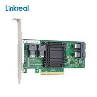Adaptador Linkreal LRNV9324-4I de 4 Puertos U.2 a PCI Express X8 SFF-8643 NVMe