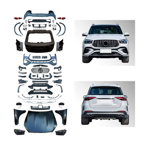 ML W166 2012-2015 Modification de voiture GLE167 AMG <span class=keywords><strong>53</strong></span> Kit de carrosserie non destructif pour pare-chocs avant et arrière pour Mercedes Benz classe <span class=keywords><strong>M</strong></span> - Product Image 1
