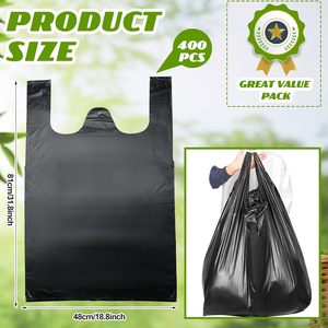 ถุงพลาสติกจัมโบ้แบบมีหูหิ้ว ขนาด XXL หนา 35 ไมครอน สำหรับใช้ในครัวเรือน - Product Image 3