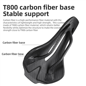 T800 Sợi Carbon 3D In Ergonomic Xe Đạp Yên Xe Đạp Chống Sốc Trọng Lượng Nhẹ Leo Núi Đường Xe Đạp Yên - Product Image 3