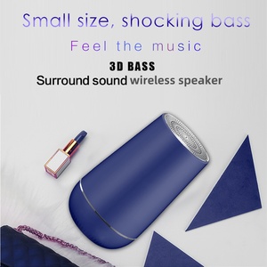 Haut-parleur portable stéréo sans fil Hi-Fi étanche IPX5 5W avec batterie 1000-2000mAh pour téléphones et karaoké - Product Image 4