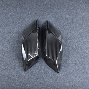 แผงข้างเบาะหลังคาร์บอนไฟเบอร์แห้ง 3K สำหรับ Kawasaki Ninja H2 H2R 2015-2026 ชุดแต่งแฟริ่งด้านหลังมอเตอร์ไซค์ - Product Image 2
