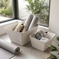 Panier de rangement en feutre pour tapis de yoga et fitness, organisateur de sangles, décoration de studio de bien-être