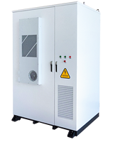 Système de stockage d'énergie commercial et industriel intégré de 100 kW 241,1 kWh, armoire LiFePO4 haute tension refroidie par air extérieure