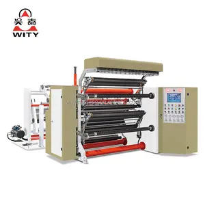 High Precision Slitting and Rewinding Machine For Plastic Film or Paper